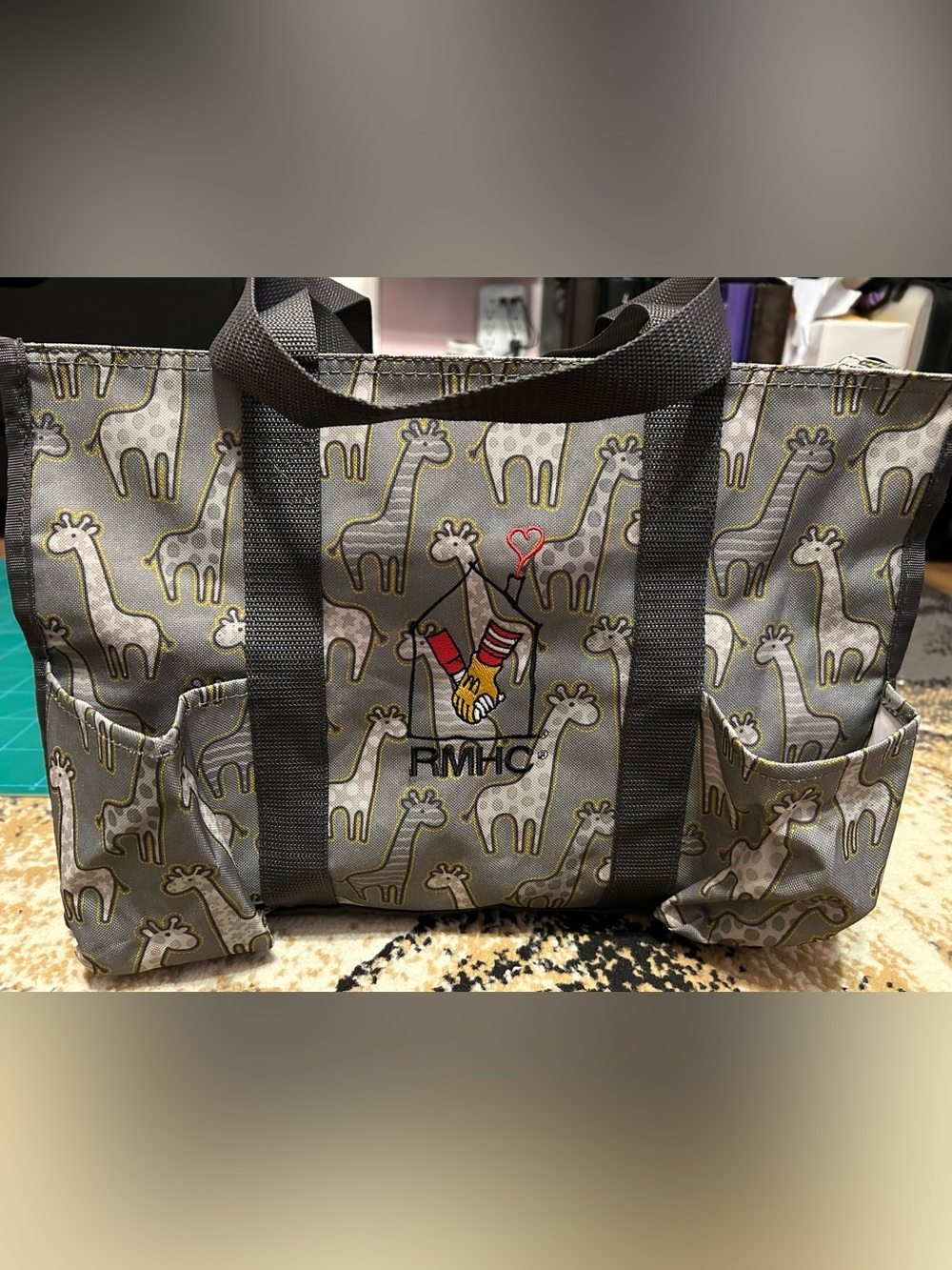(5 for $20) Zip Top Utility Tote